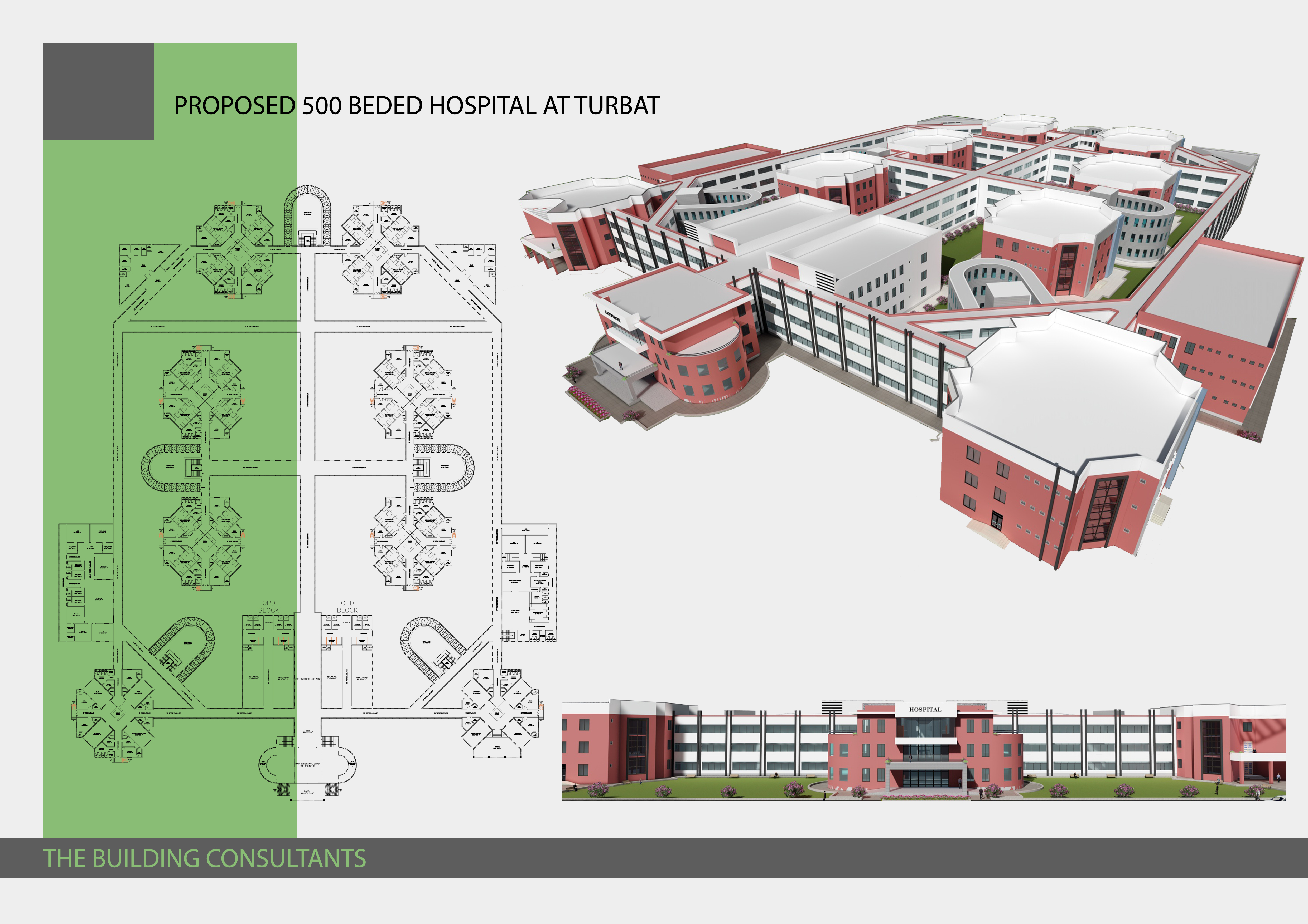 500 Bedded Hospital at Turbat